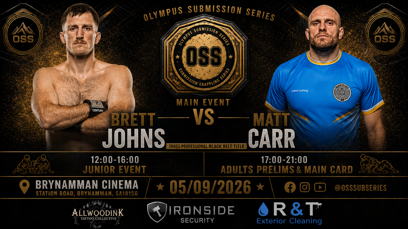 Olympus Submission Series - Brett Johns vs Matt Carr